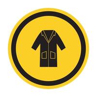 PPE Icon.Wear Smock Symbol Sign Isolate On White Background,Vector Illustration EPS.10 vector