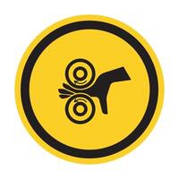 Hand Entangle Left Symbol Sign, Vector Illustration, Isolate On White Background Label .EPS10