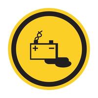 Battery Charging Symbol Sign Isolate On White Background,Vector Illustration EPS.10 vector