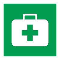 First Aid Kit Symbol Sign Isolate On White Background,Vector Illustration EPS.10 vector