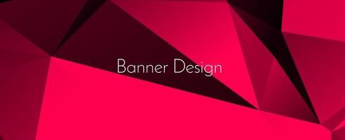 Abstract elegant geometric decorative design banner background vector