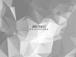 Abstract grey and white geometric stylish modern background design vector