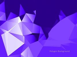 Decorative geometric triangle polygon abstract background vector