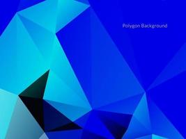 geometric triangle polygon background vector