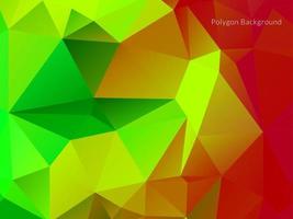 geometric triangle polygon background vector