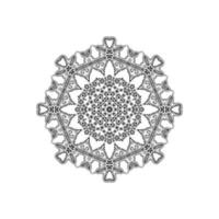 Amazing mandala design beautiful background vector