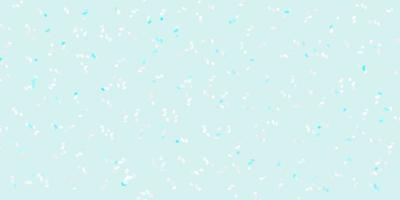 Light pink, blue vector template with abstract forms.