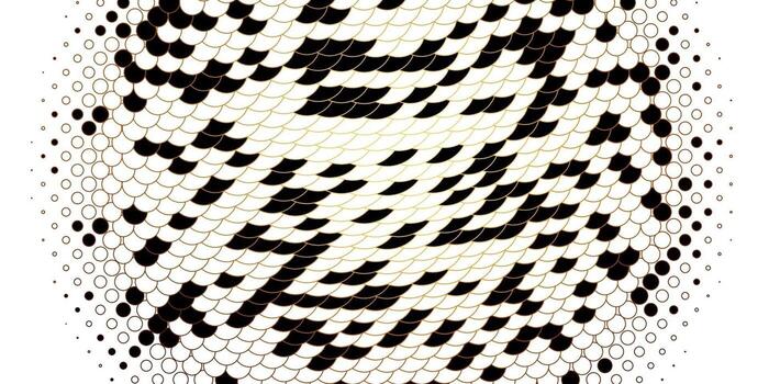 Light Yellow vector texture with disks.