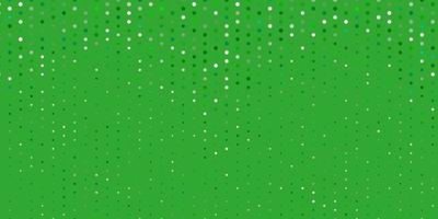 Light green vector background with spots.