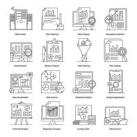 Statistical and Data Analysis vector