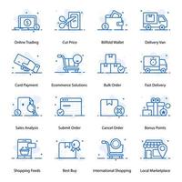 E Learning and  Virtual Learning vector