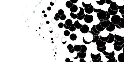 Dark BLUE vector template with circles.