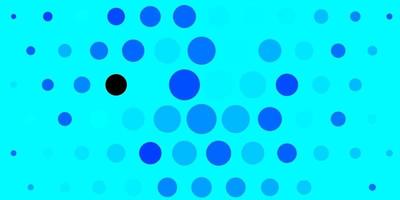 Dark BLUE vector template with circles.