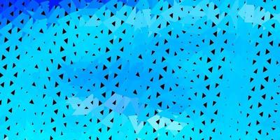 Light blue vector poly triangle texture.