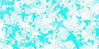 Light Green, Yellow vector texture with random triangles.