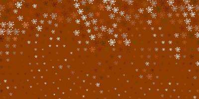 Light Orange vector texture with disease symbols.