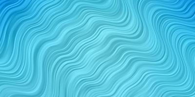 Light BLUE vector background with lines.