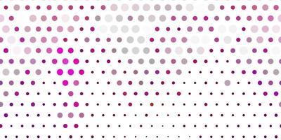 Light pink vector texture with disks.