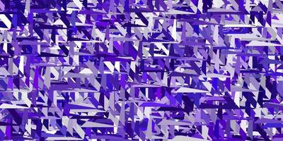 Light purple vector texture with random triangles.