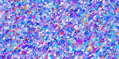 Light Multicolor vector pattern with polygonal style.