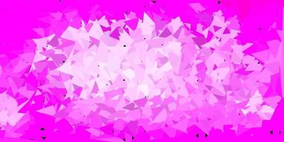 Light pink vector poly triangle layout.