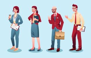 Business Character People Collection vector