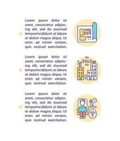 Shift to localization concept line icons with text vector