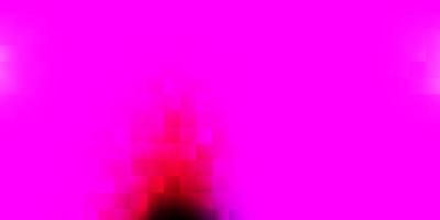 Dark purple, pink vector background with rectangles.