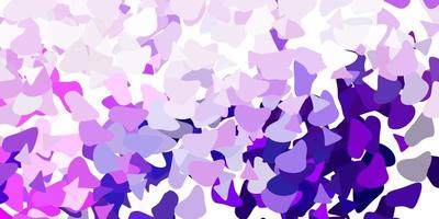 Light purple, pink vector template with abstract forms.