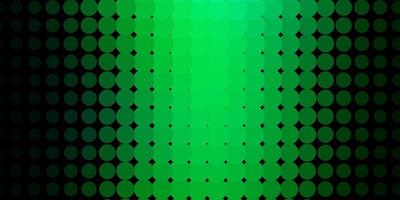 Light Blue, Green vector backdrop with circles.