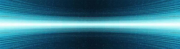 Panorama Blue Light Technology Background,Digital and internet Concept design,Vector illustration. vector