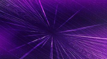 Ultra Violet Hyperspace speed motion on future Technology background,warp and expanding movement concept,vector Illustration. vector