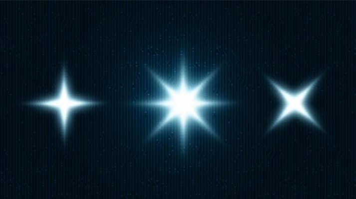 Digital Light Symbol on Technology Background,Hi-tech and Communication Concept design,Free Space For text in put,Vector illustration.
