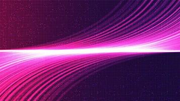 Purple Light Technology Background,Hi-tech Digital and sound wave Concept design,Free Space For text in put,Vector illustration. vector