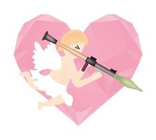 Cupid With Rocket Launcher