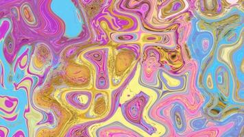 Multi Colored Liquid Background video