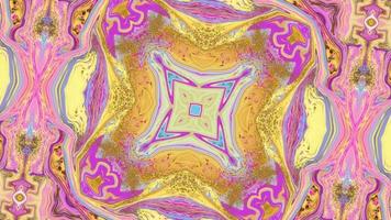 Multicolored Kaleidoscopic Background video