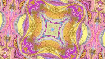 Multicolored Kaleidoscopic Background video