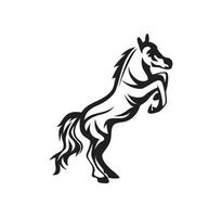Horse character design illustration vector