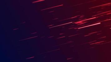 Abstract Technology Background with Glowing Red Lines video
