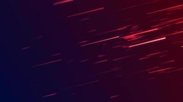 Abstract Technology Background with Glowing Red Lines video