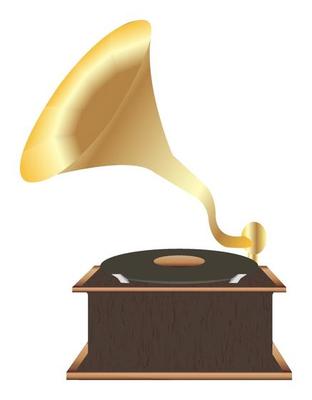 old classic vinyl player