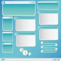 graphic dialog box vector