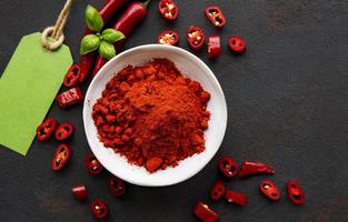 Ground chili peppers