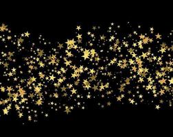 Glitter pattern made of stars vector