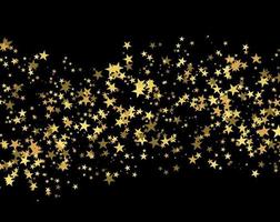 Glitter pattern made of stars vector