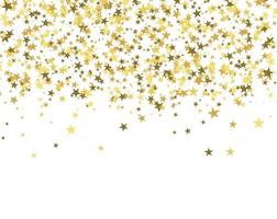 Glitter pattern made of stars vector