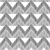 Abstract geometric seamless pattern. Fabric doodle zig zag line ornament. Zigzag pencil drawing background vector