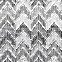 Abstract geometric seamless pattern. Fabric doodle zig zag line ornament. Zigzag pencil drawing background vector