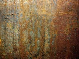 Rusty metal background photo